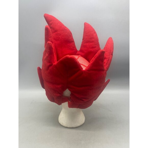 uefa euro 2008 knome hat costume Halloween net top red hook & loop ears os READ - Picture 5 of 9